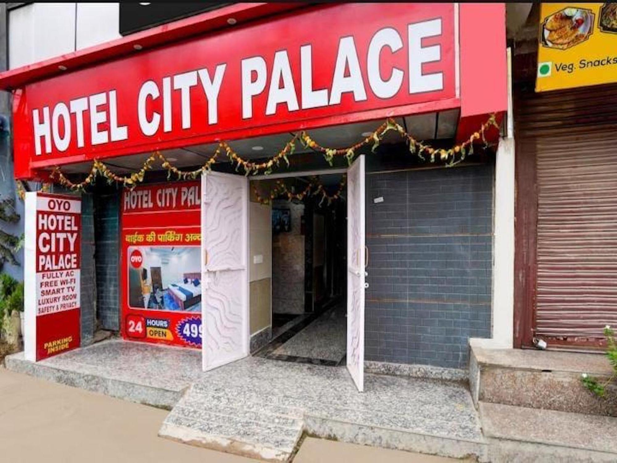 Hotel City Palace Neu-Delhi Exterior foto
